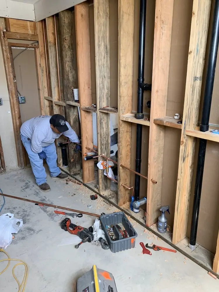 Commercial rough-in plumbing for Water Heater Replacement in Julington Creek